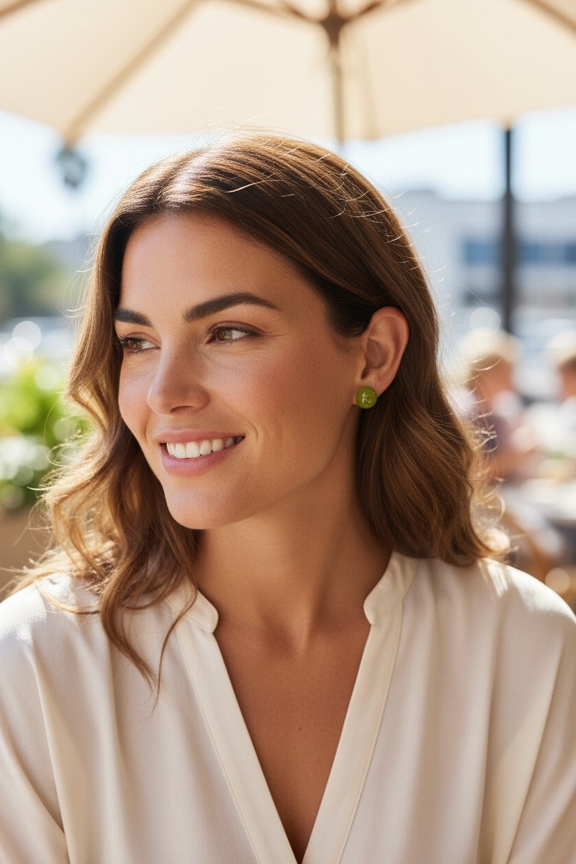 Boucle d'oreille (bouton)