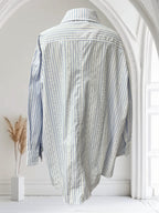 Blouse rayé avec gros boutons