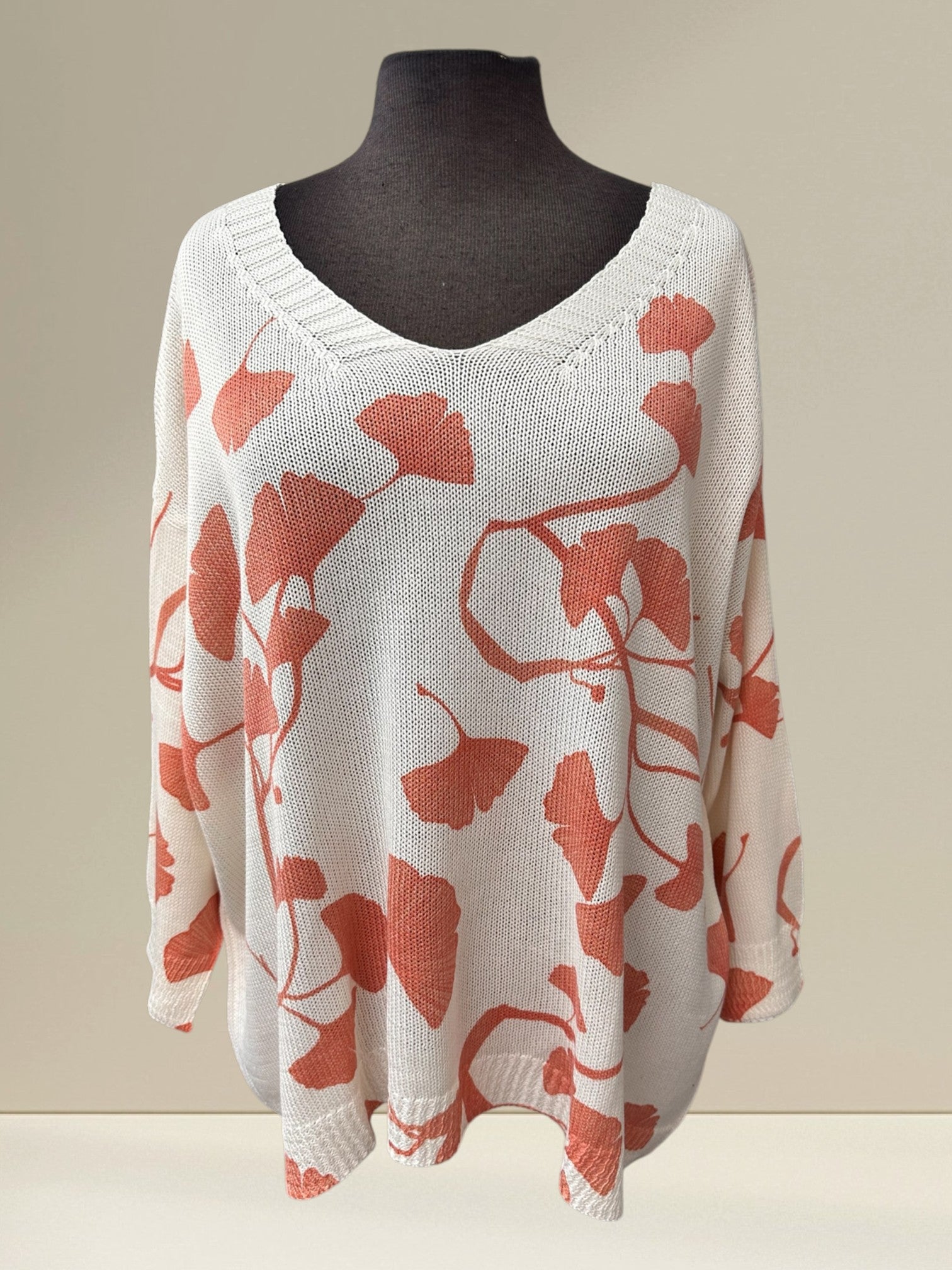 Chandail (knit) fleuris