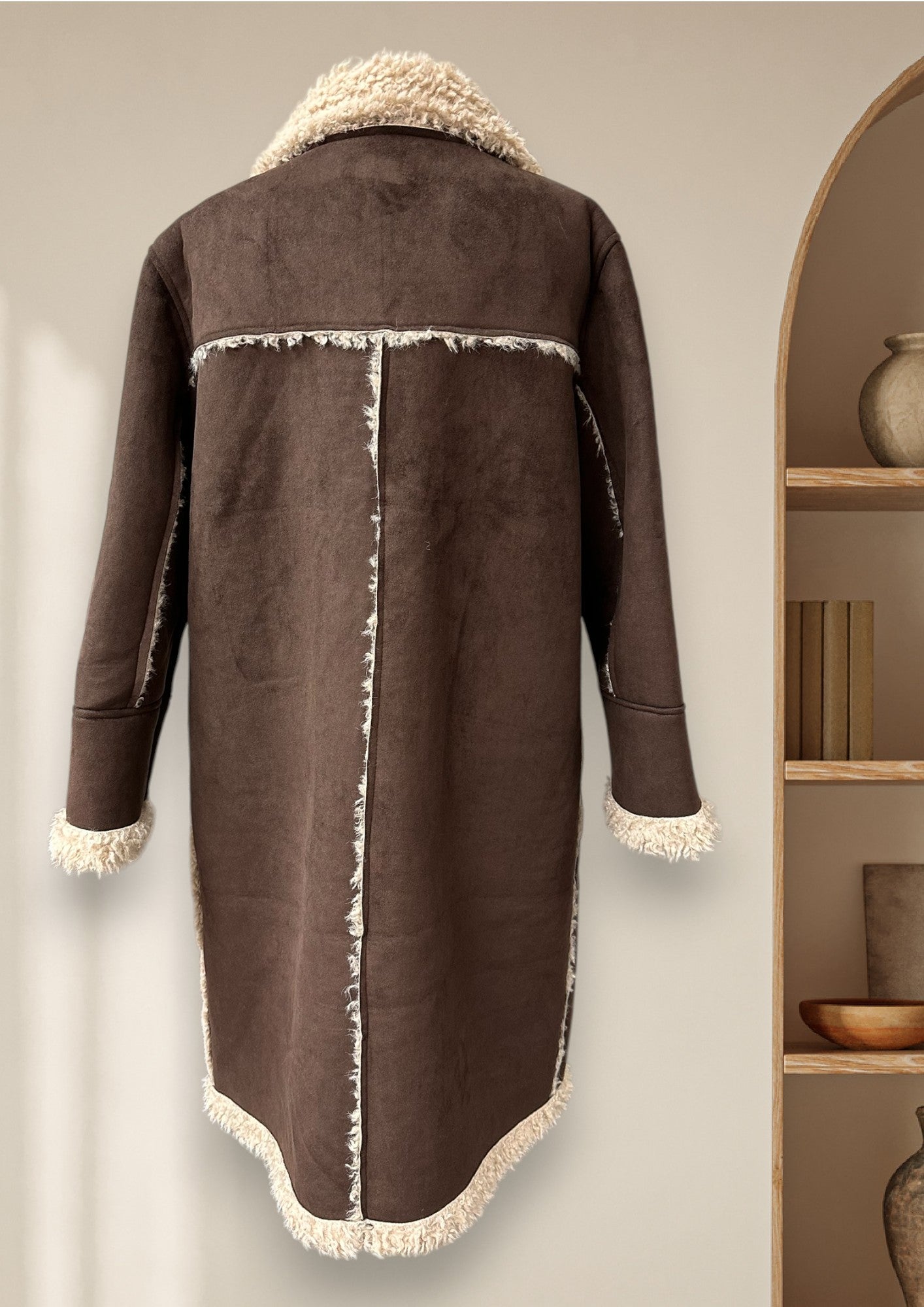 Manteau (suède et mouton)