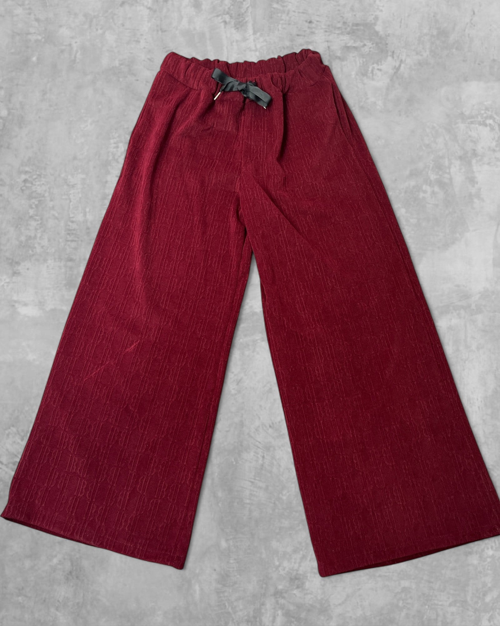 Pantalon avec relief