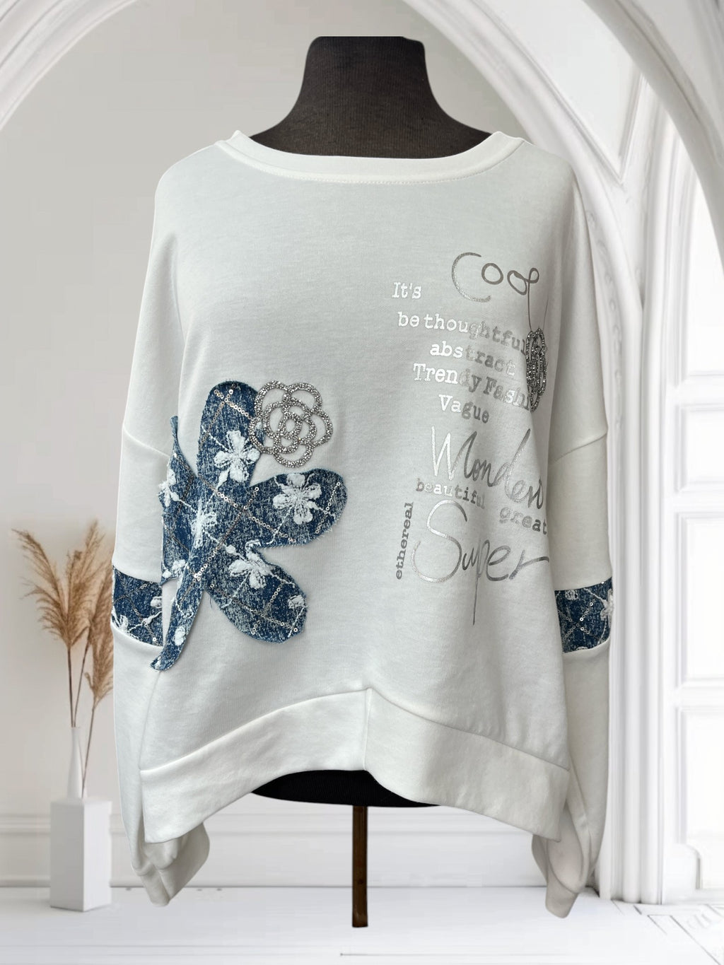 Chandail (Patch en jeans)