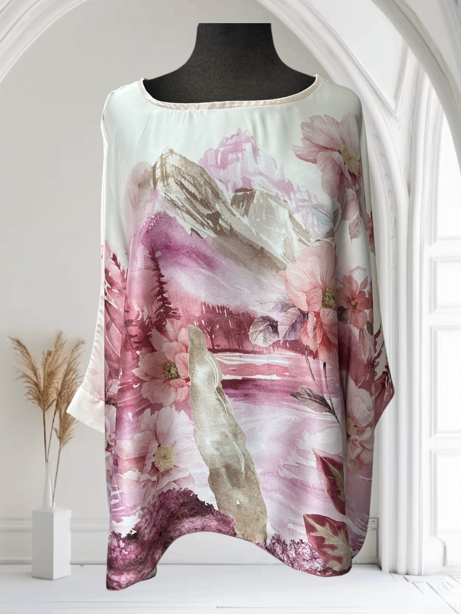 Blouse Fleurie (Paysage)