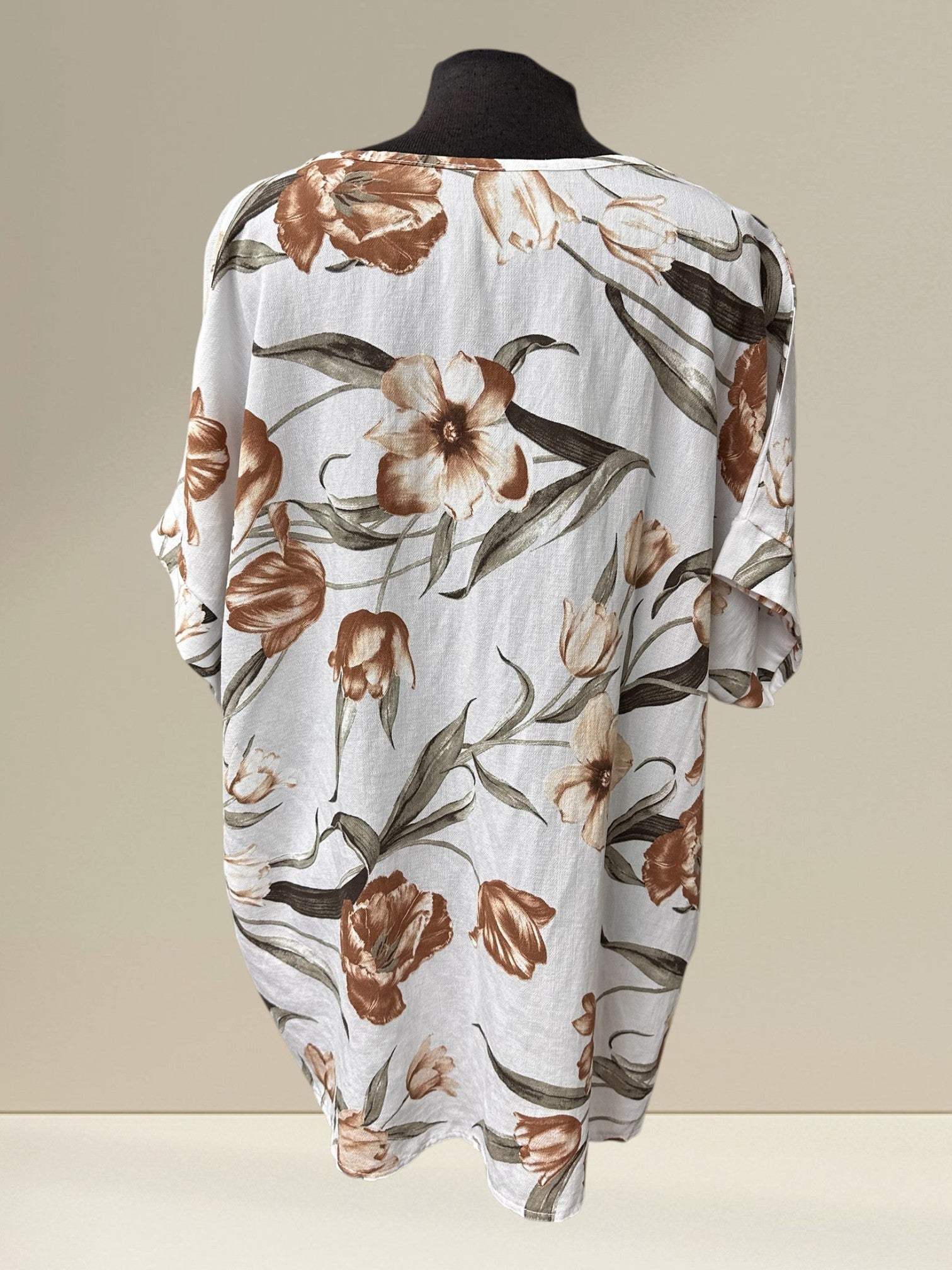 Chandail/blouse fleuris