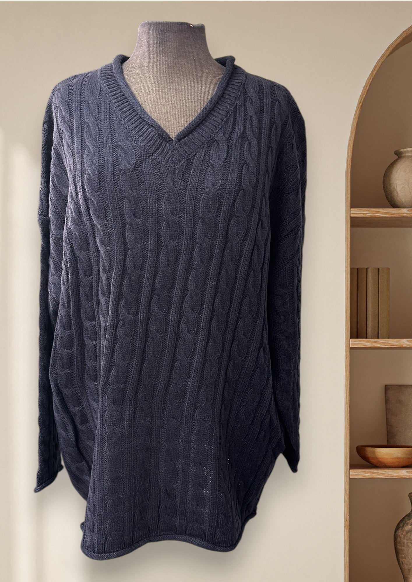 Chandail tricot (encolure en V)