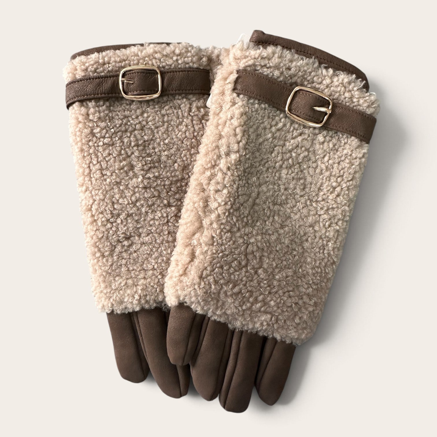 Gants avec section de mouton
