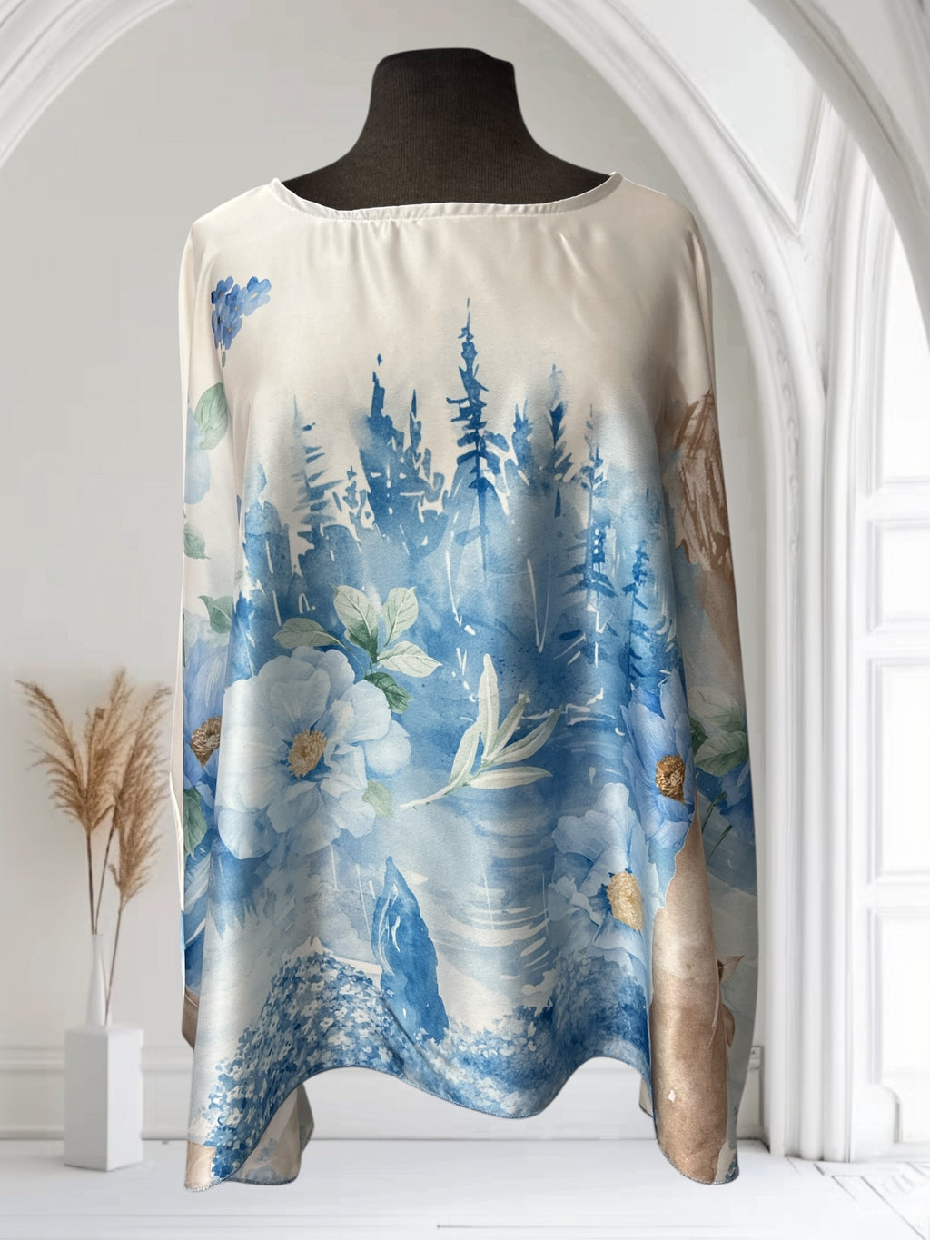 Blouse Fleurie (Paysage)