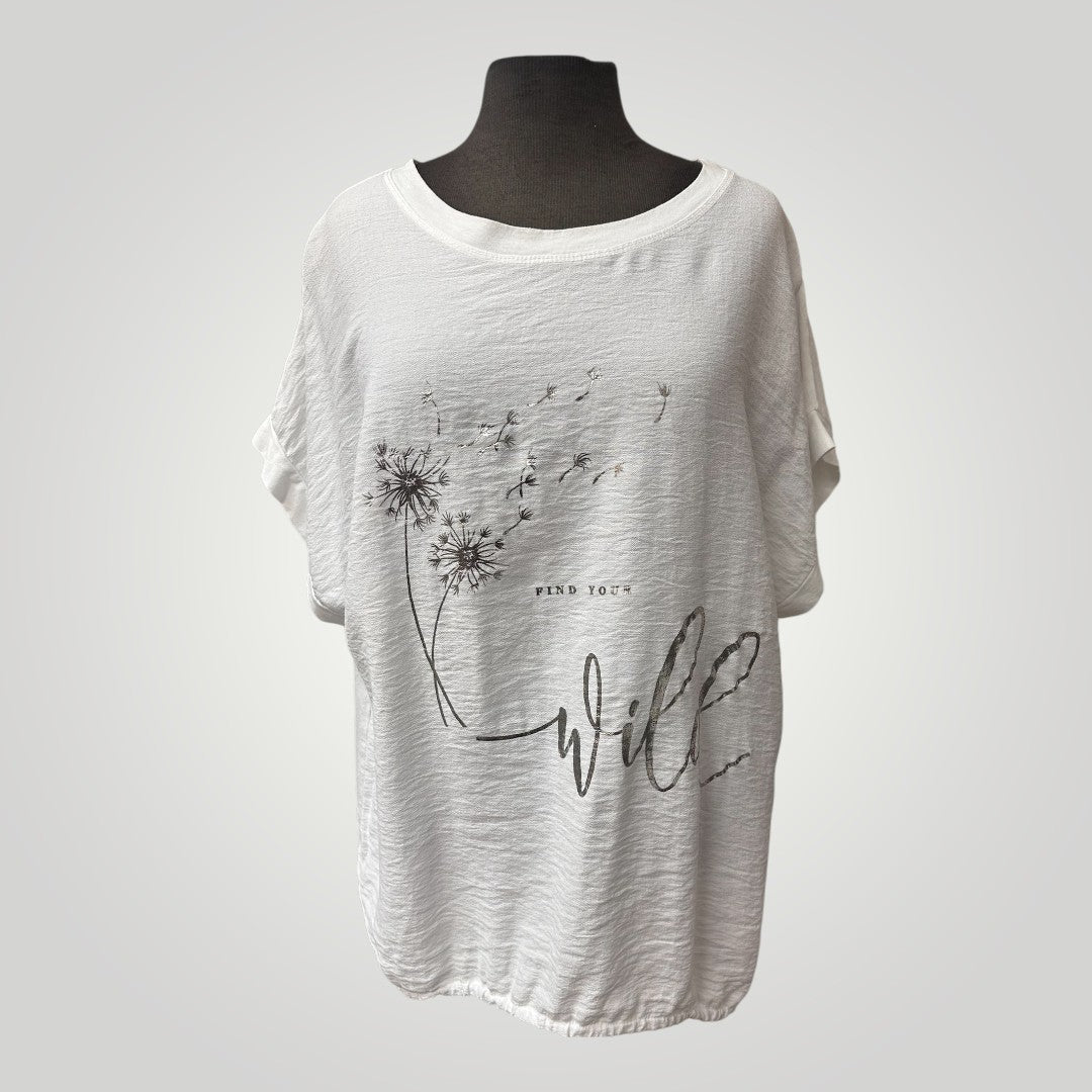 T-shirt (Find your wild)
