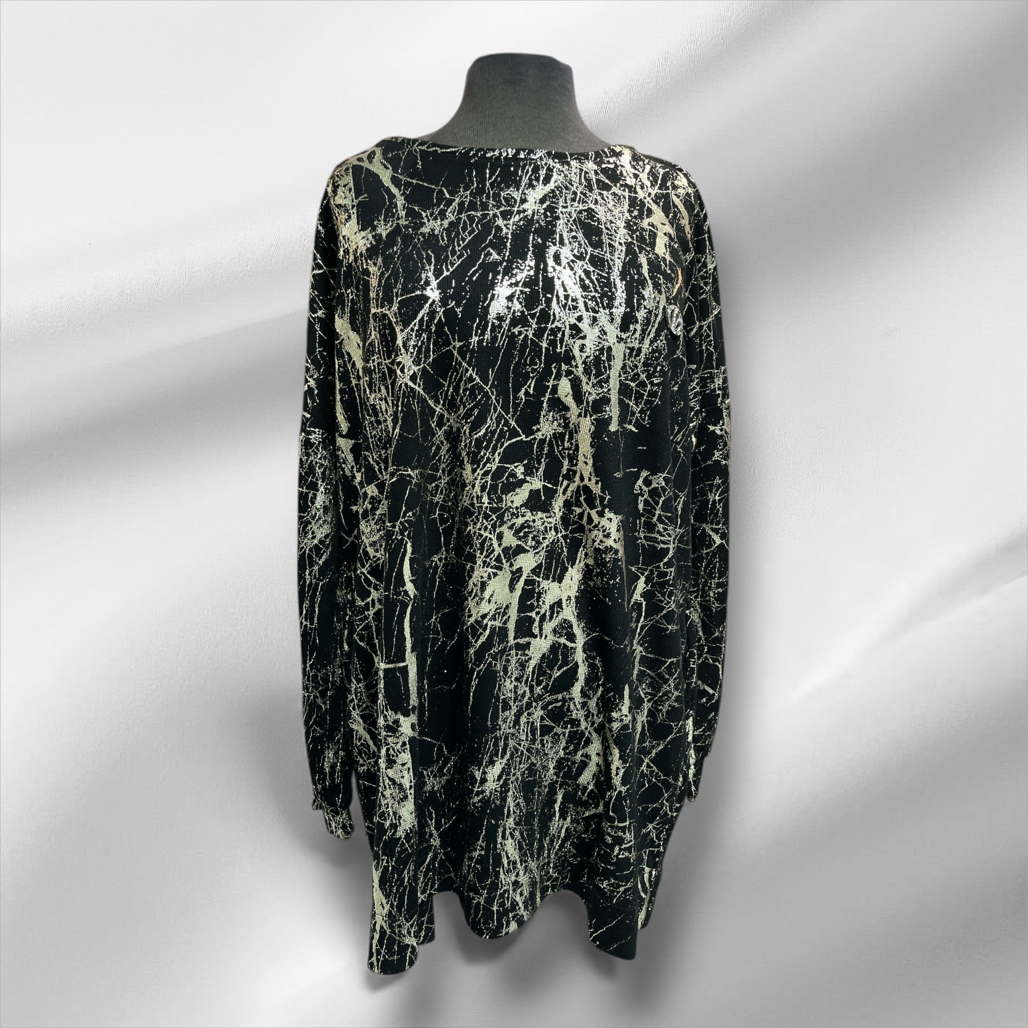 Chandail aux motif or