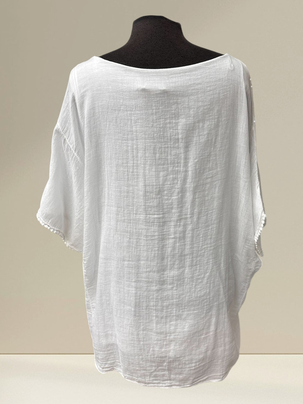 Blouse (fleurs brodées)