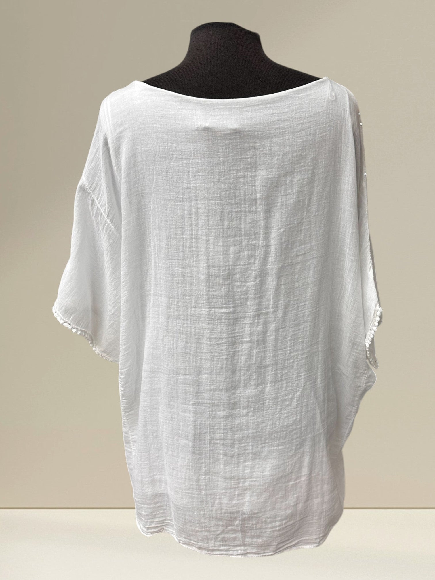 Blouse (fleurs brodées)