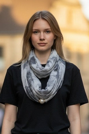 Foulard aimanté