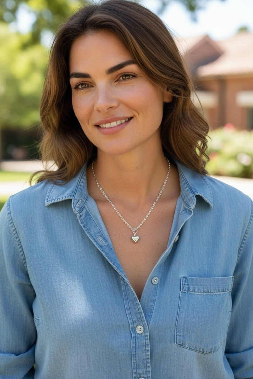 Chaîne cœur (collier)