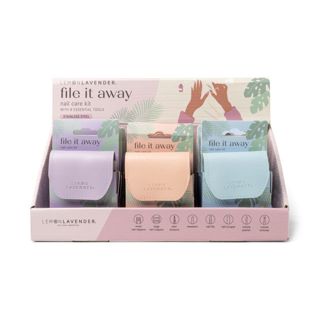 KIT DE VOYAGE POUR ONGLES - BOUTIQUE SYLBELLE