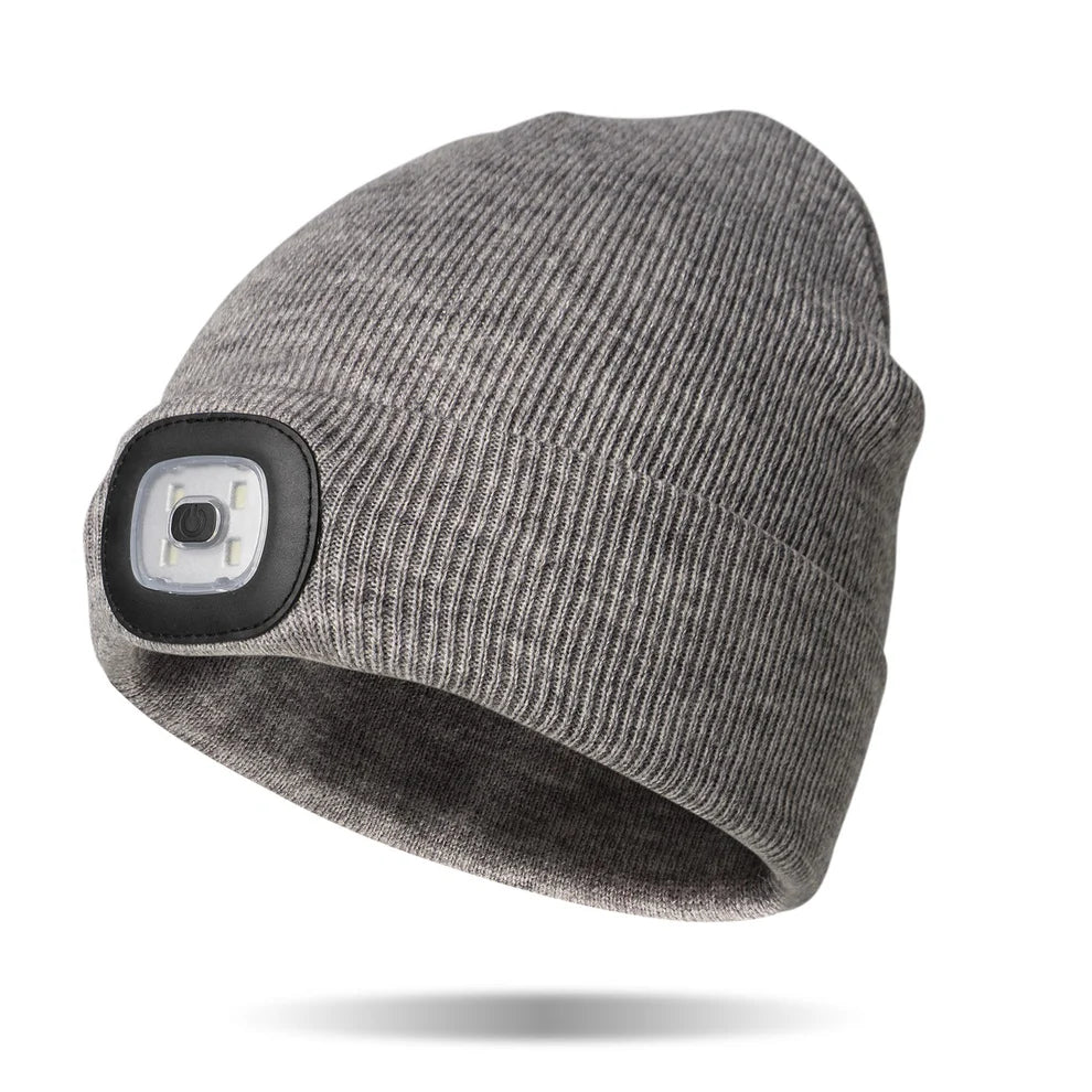 Tuque avec lumière DEL
