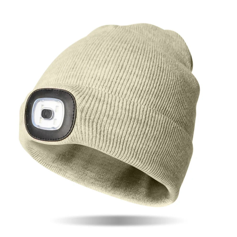 Tuque avec lumière DEL