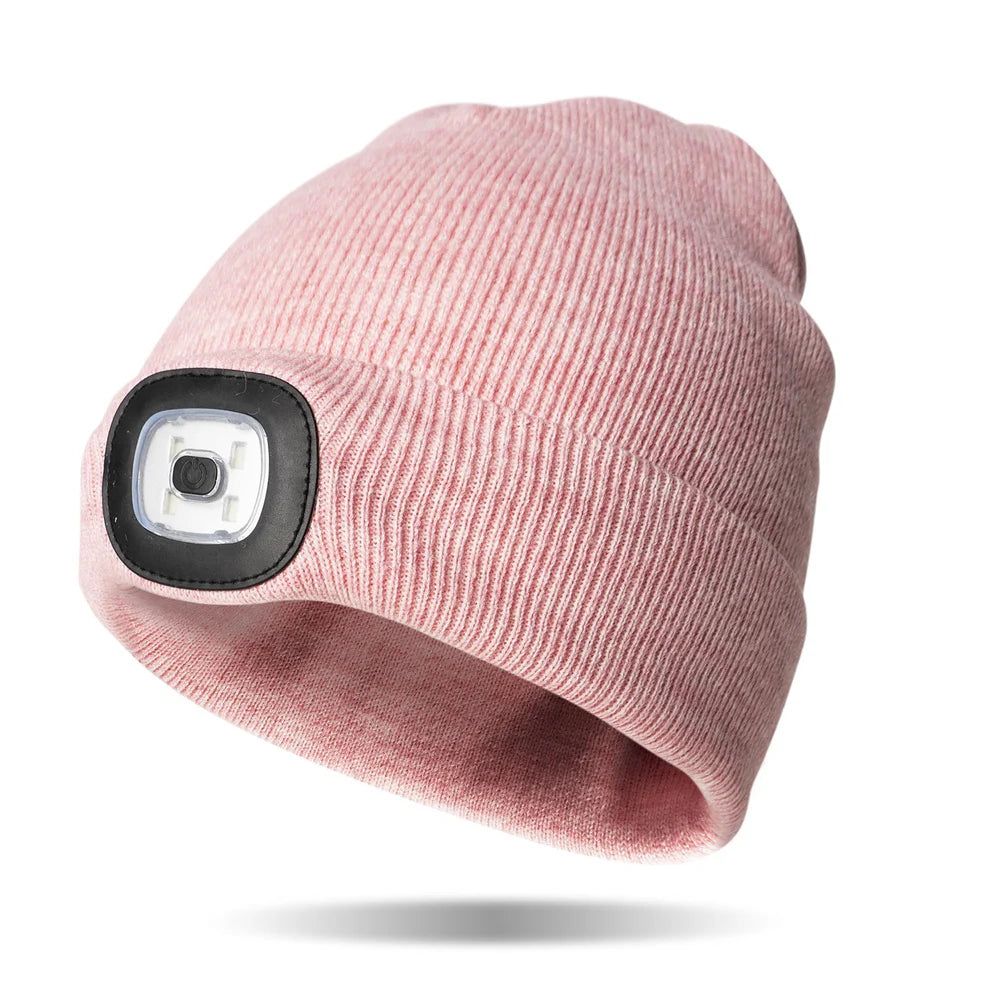 Tuque avec lumière DEL
