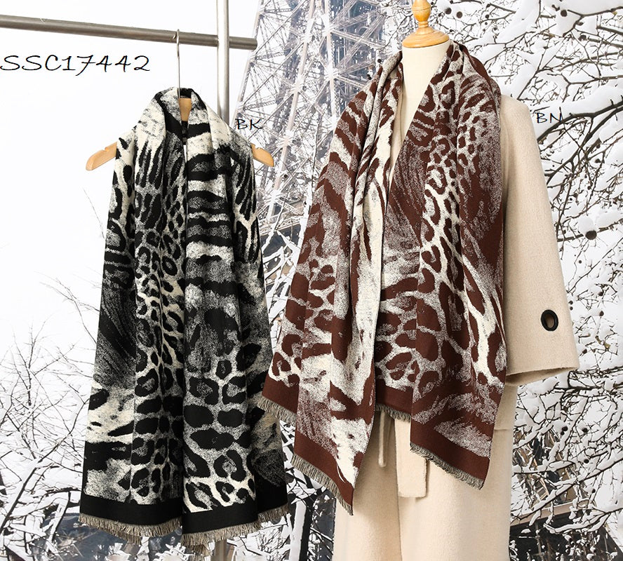Foulard léopard
