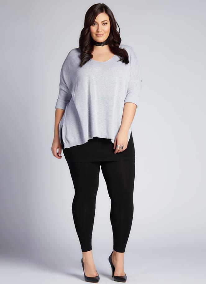 Legging avec jupe TAILLE PLUS  C'est moi