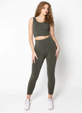 Bambou 3/4 Taille haute Legging