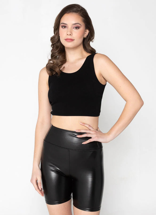 Bralette à torsades réversibles en côtes (c'est moi)