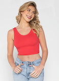 Bralette à torsades réversibles en côtes de bambou