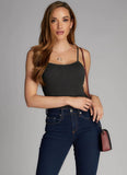 Camisole En Bambou À Bretelles Spaghetti