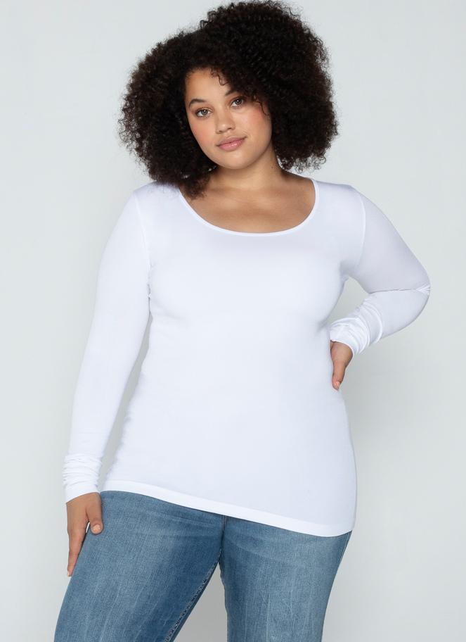 Chandail Manches Longues - COL V (C'est Moi TAILLE +)
