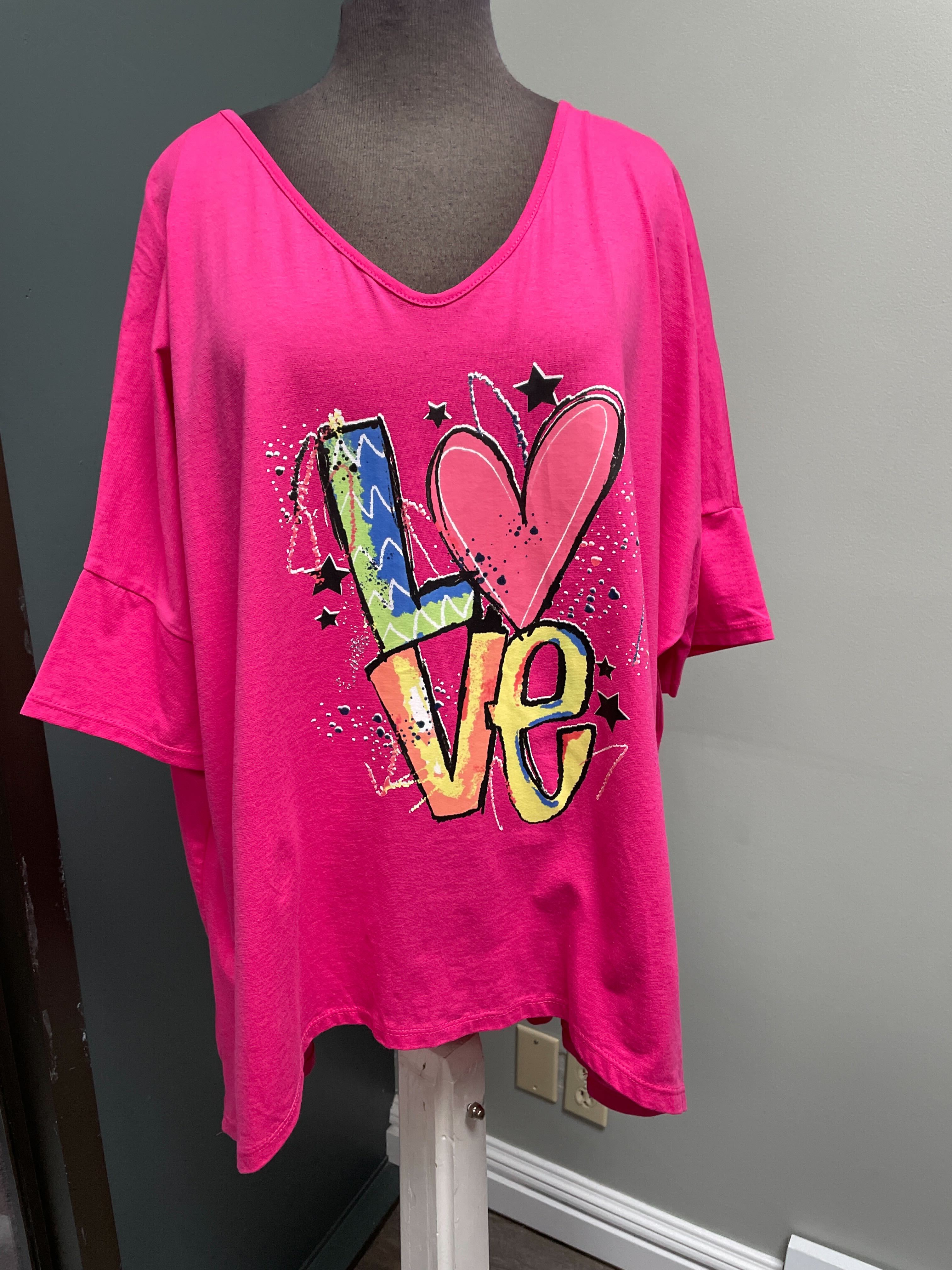 Nouveauté T-Shirt LOVE Printemps/Été 2023